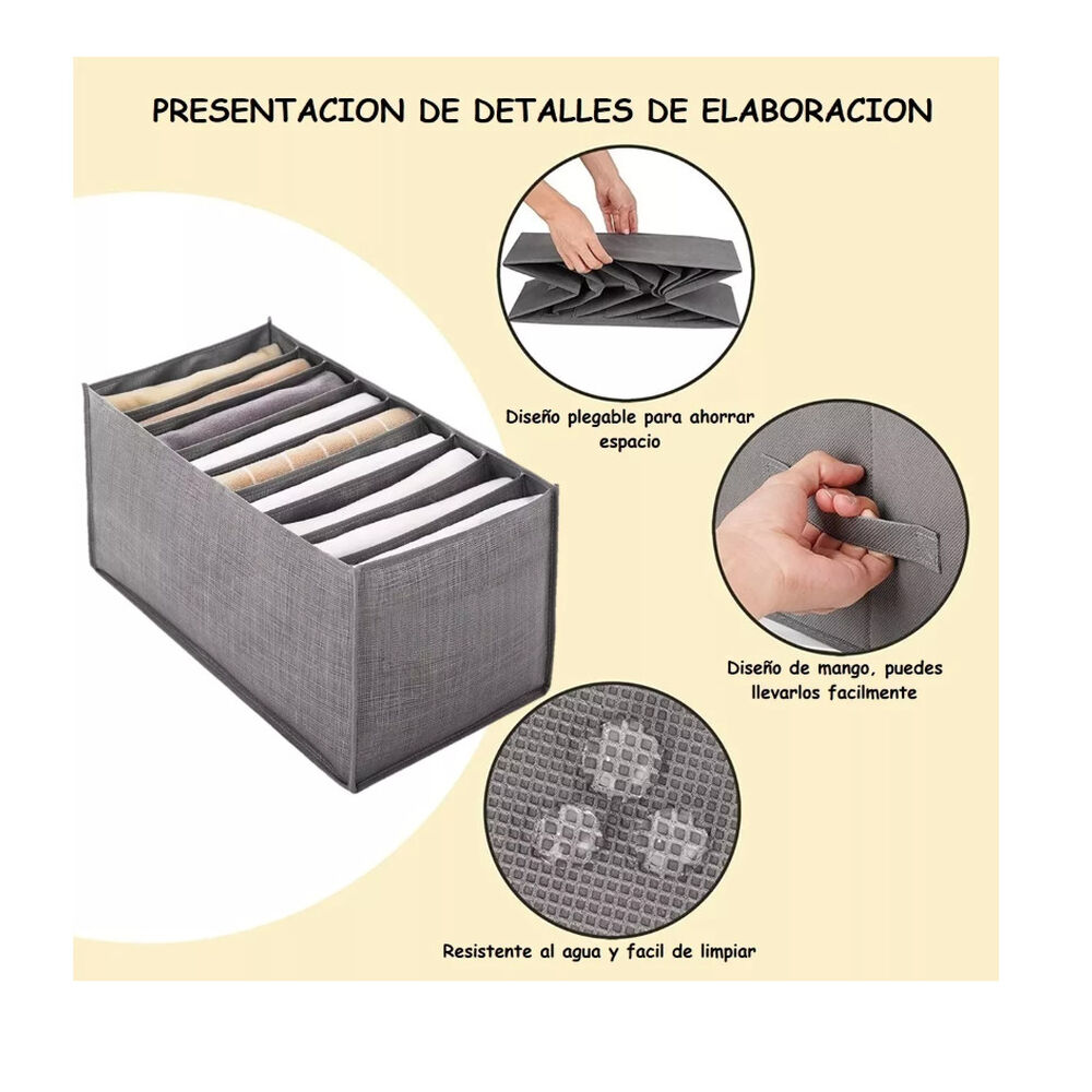 Organizador De Ropa Organizador Ropa Interior 9 Divisores image number 3.0