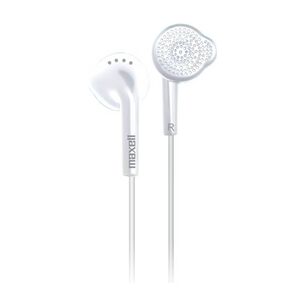Pack 10 Aud&iacute;fonos Est&eacute;reo B&aacute;sicos De Bot&oacute;n Eb-95 Blanco Bols Blanco