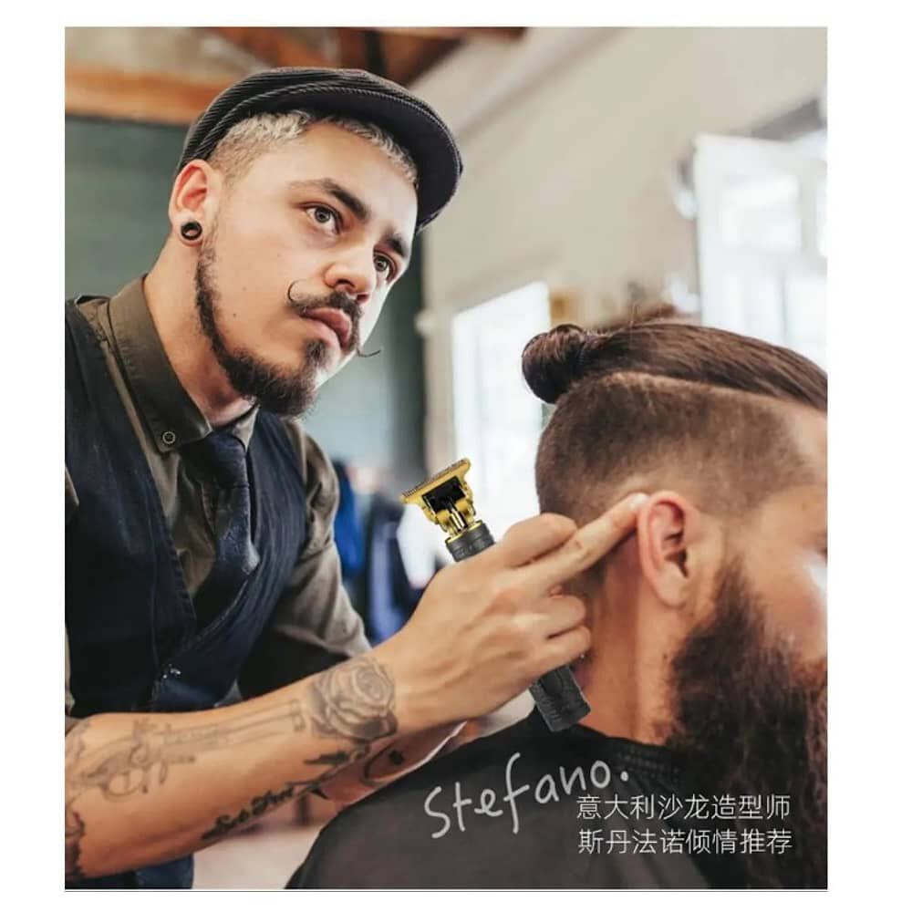 Afeitadora El&eacute;ctrica Maquina Corta Pelo Barba Recargable Usb image number 2.0