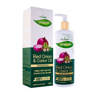 Prakritik Shampoo Cebolla Roja Y Castor 250 Ml