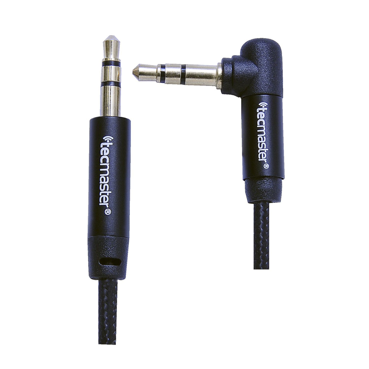 Cable Auxiliar Audio 3 Metros En 90 Negro image number 1.0