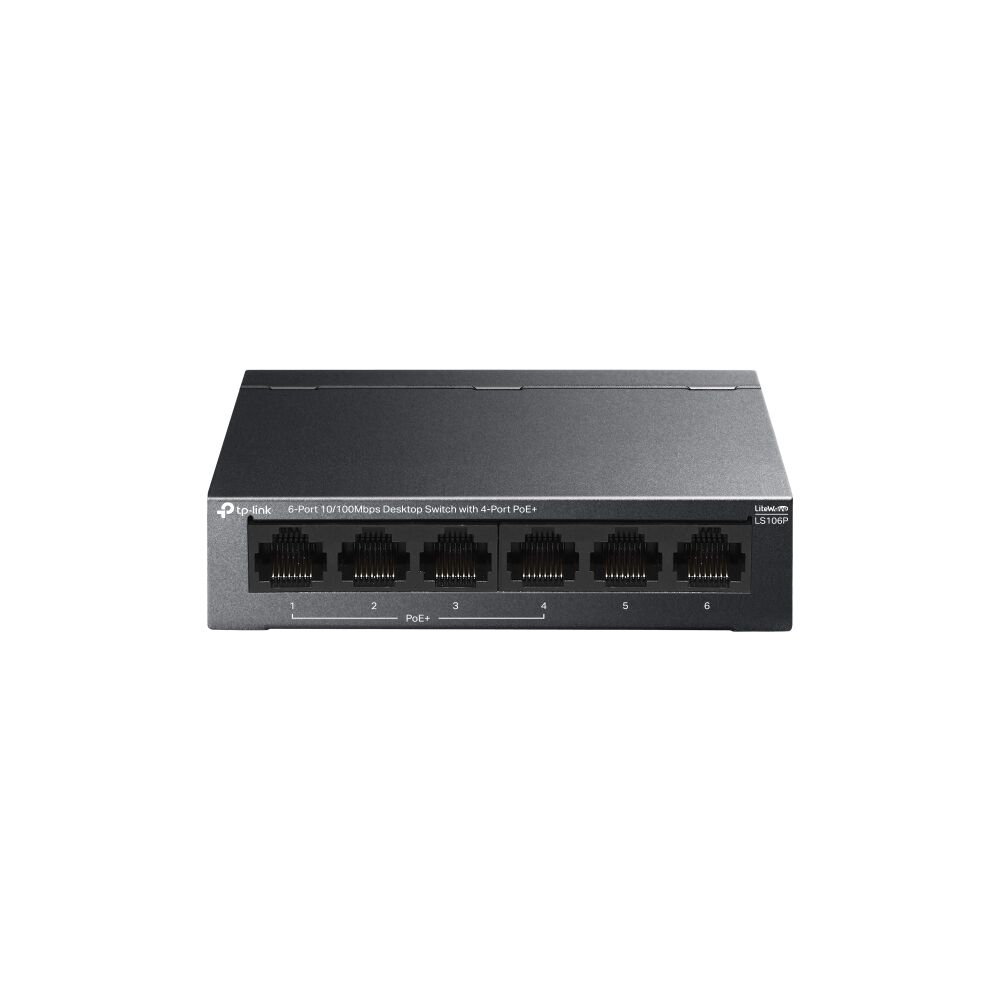 Switch Tp-link Ls106p 6-port 10/100mbps 4-port Poe+ image number 1.0
