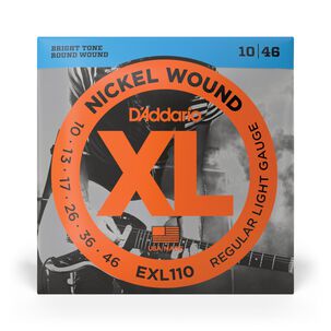 Set Cuerdas Guitarra El&eacute;ctrica 10-46 Exl110 Daddario
