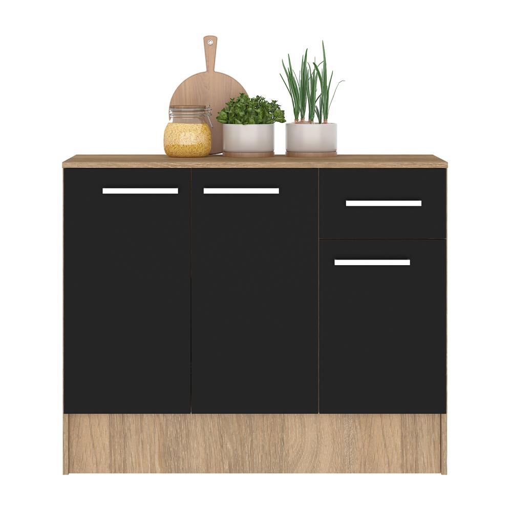 Mueble De Cocina Base Vekkahome Madri Grey image number 3.0