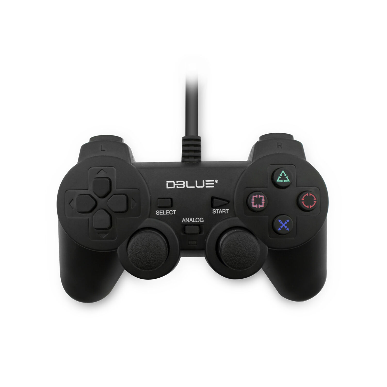 Joystick Usb Pc Con Vibraci&oacute;n Color Negro - Ps image number 0.0