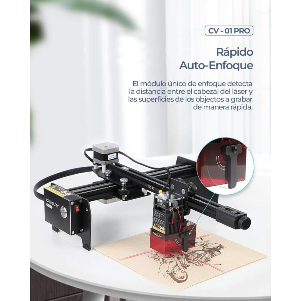 Cv-01 Pro Creality | Grabado L&aacute;ser Y Cortador L&aacute;ser Cnc image number 8.0