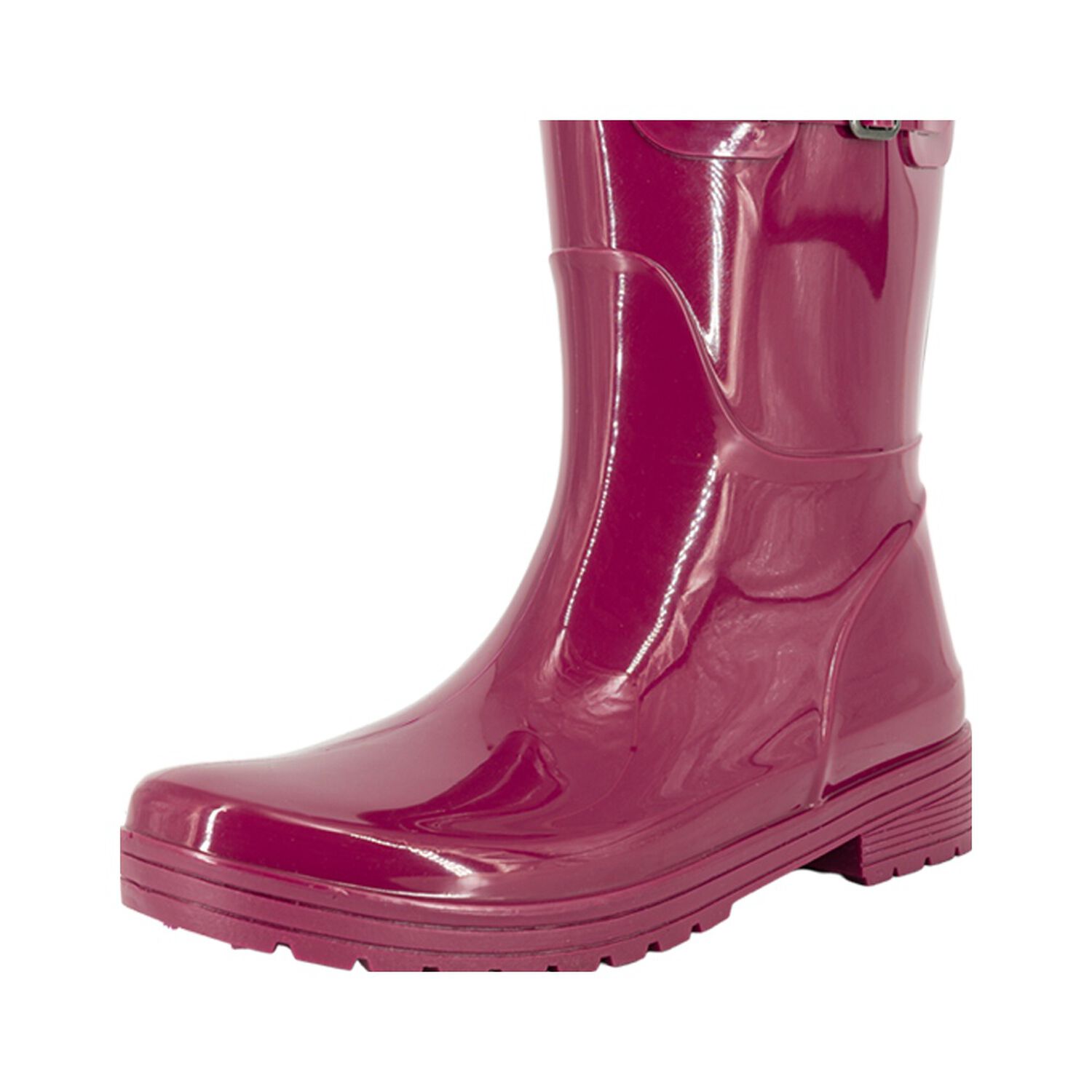 Bota De Agua Con Polar Cressida Burdeo Alquimia image number 3.0