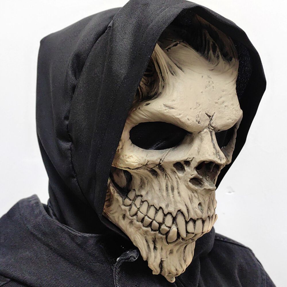 Mascara Calavera De Terror Realista Halloween image number 8.0