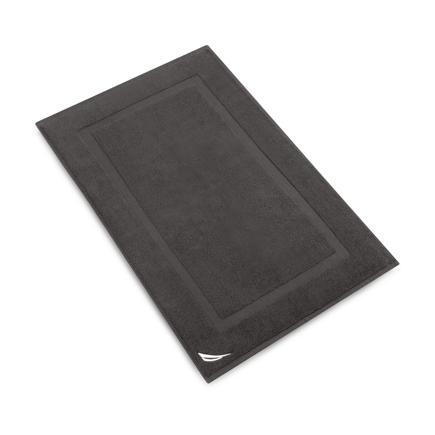 Toalla De Piso Signature Nautica Home 100% Algod&oacute;n 45x76cm Gris Oscuro image number 1.0