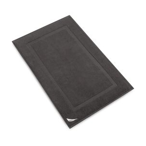 Toalla De Piso Signature Nautica Home 100% Algod&oacute;n 45x76cm Gris Oscuro