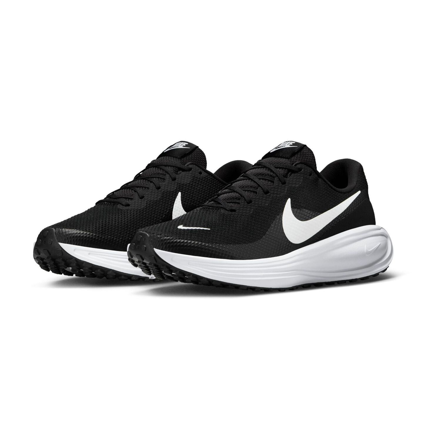 Zapatilla Nike Revolution 8 Hombre Negro image number 2.0