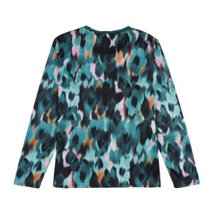 Sweater Estampado Manga Larga Cuello Redondo Mujer Lesage