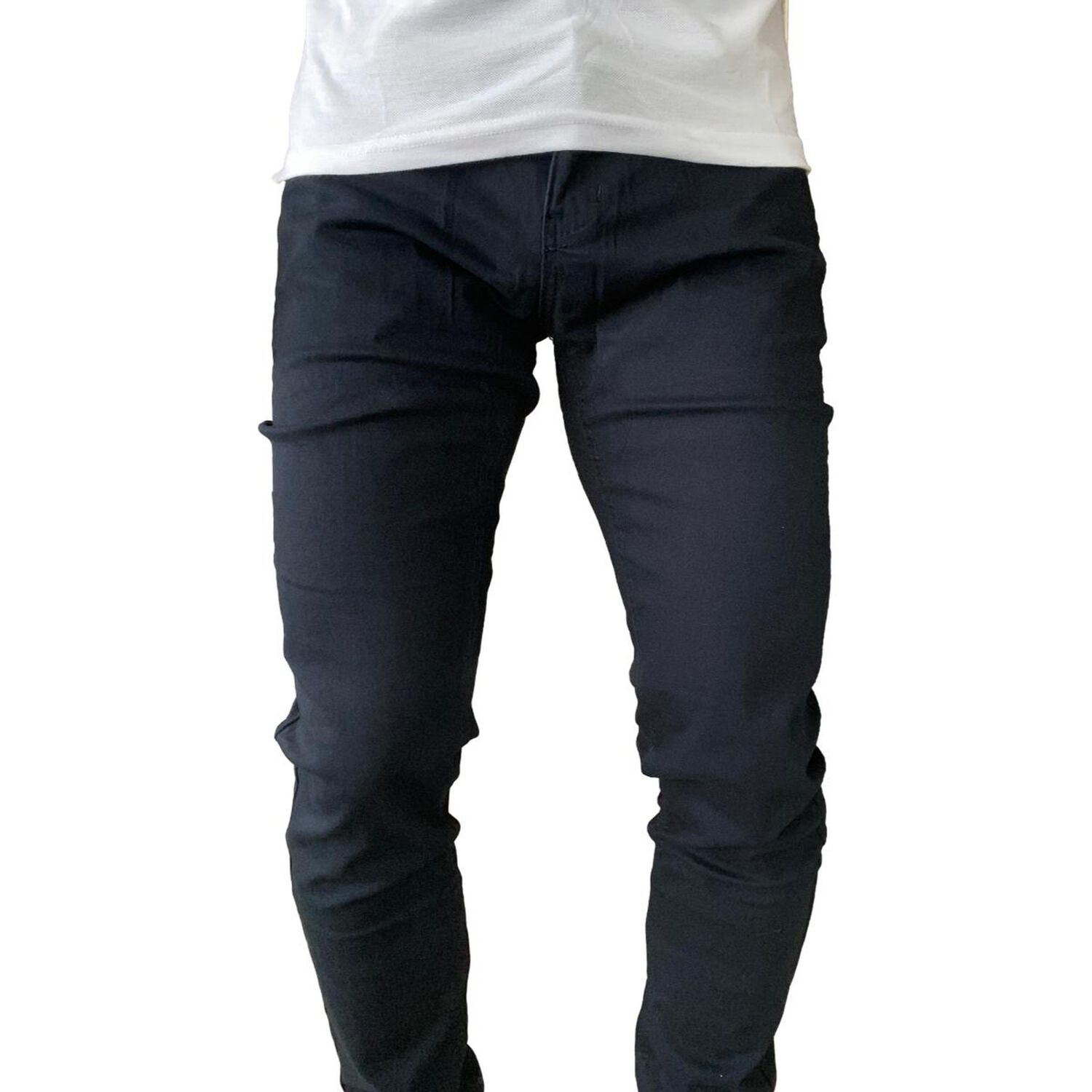 Pantal&oacute;n Tela Elasticado Slim Fit Colores image number 13.0