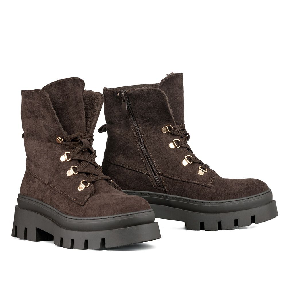 Botin Casual Mujer Plataforma Vintage Weide Hx503 image number 5.0