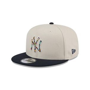 Gorro 9fifty Mlb New York Yankees Floral Fill Light Beige