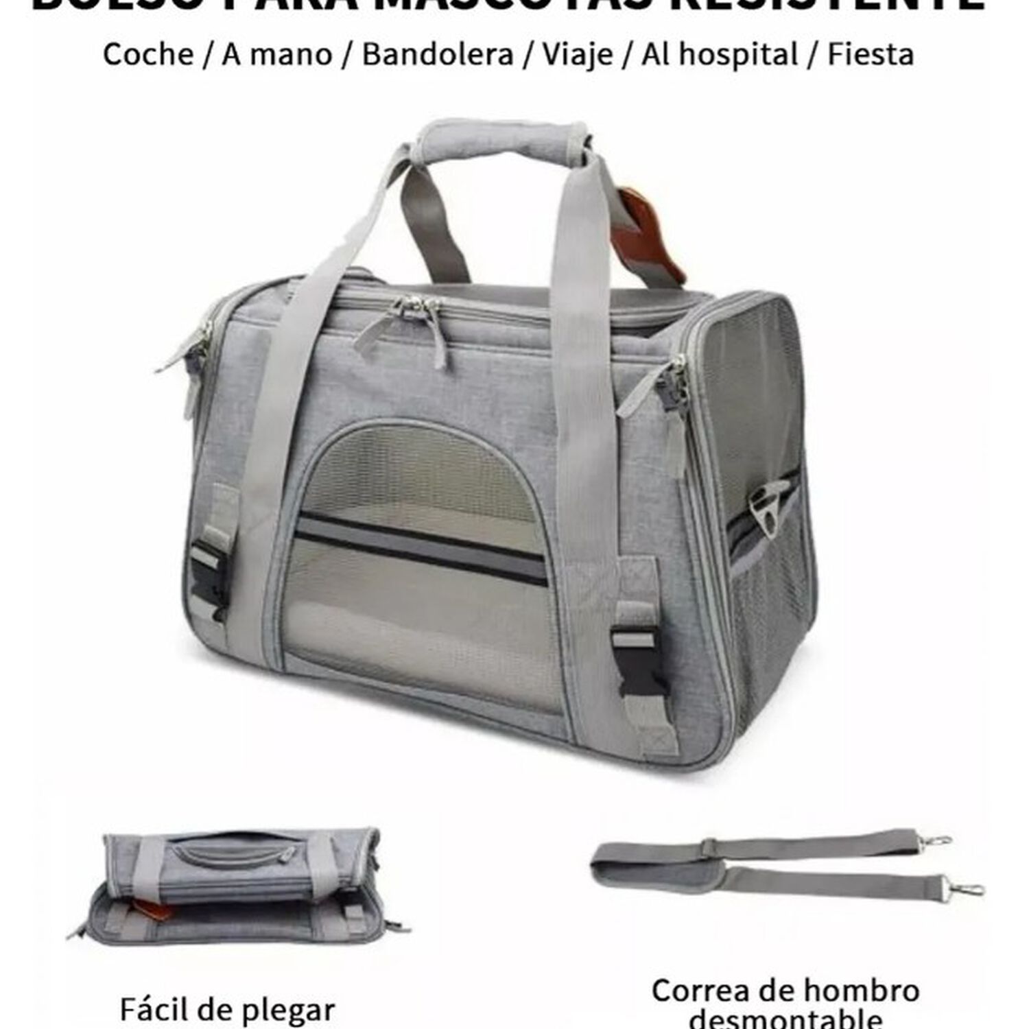 Bolso Transportador Mascota image number 3.0