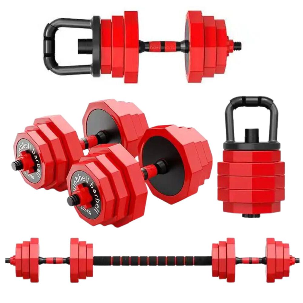 Set Mancuernas 20 Kg Barra Rusa Kettlebell Premium image number 0.0