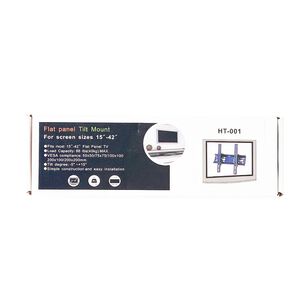 Soporte De Pared Inclinable Ht-001 Para Pantallas Planas Tv 15 42