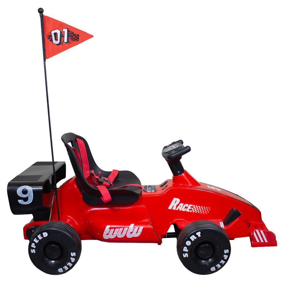 Auto El&eacute;ctrico F1 Schumi Ni&ntilde;os Ni&ntilde;as Infantil Rojo image number 2.0