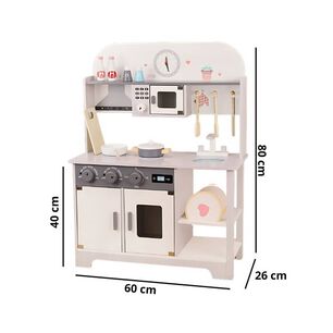 Set De Cocina+utensilios De Madera Unisex