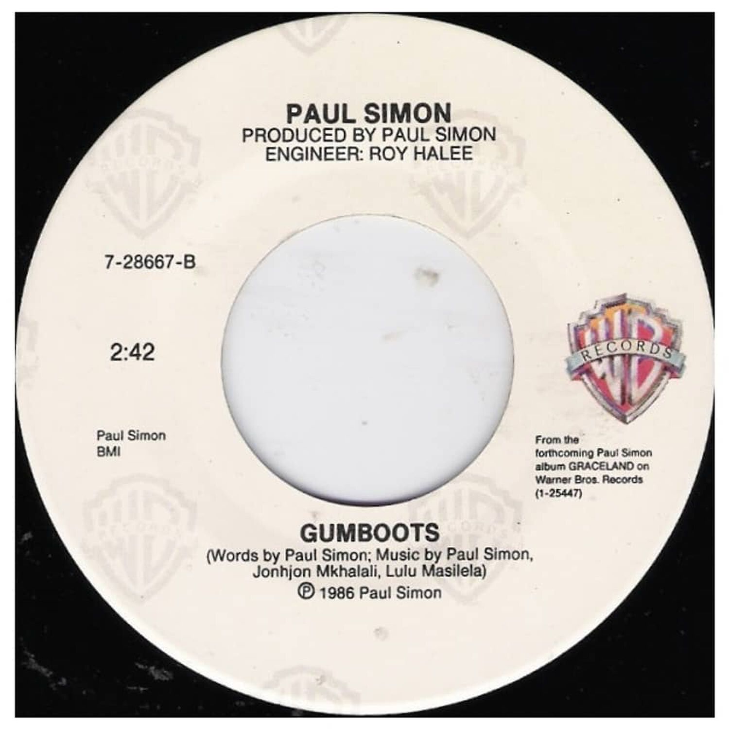 Paul Simon - You Can Call Me Al | 7" Single Vinilo Usado image number 3.0