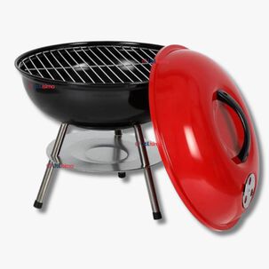 Mini Parrillera Portátil A Carbón Acero Inox Camping Hogar