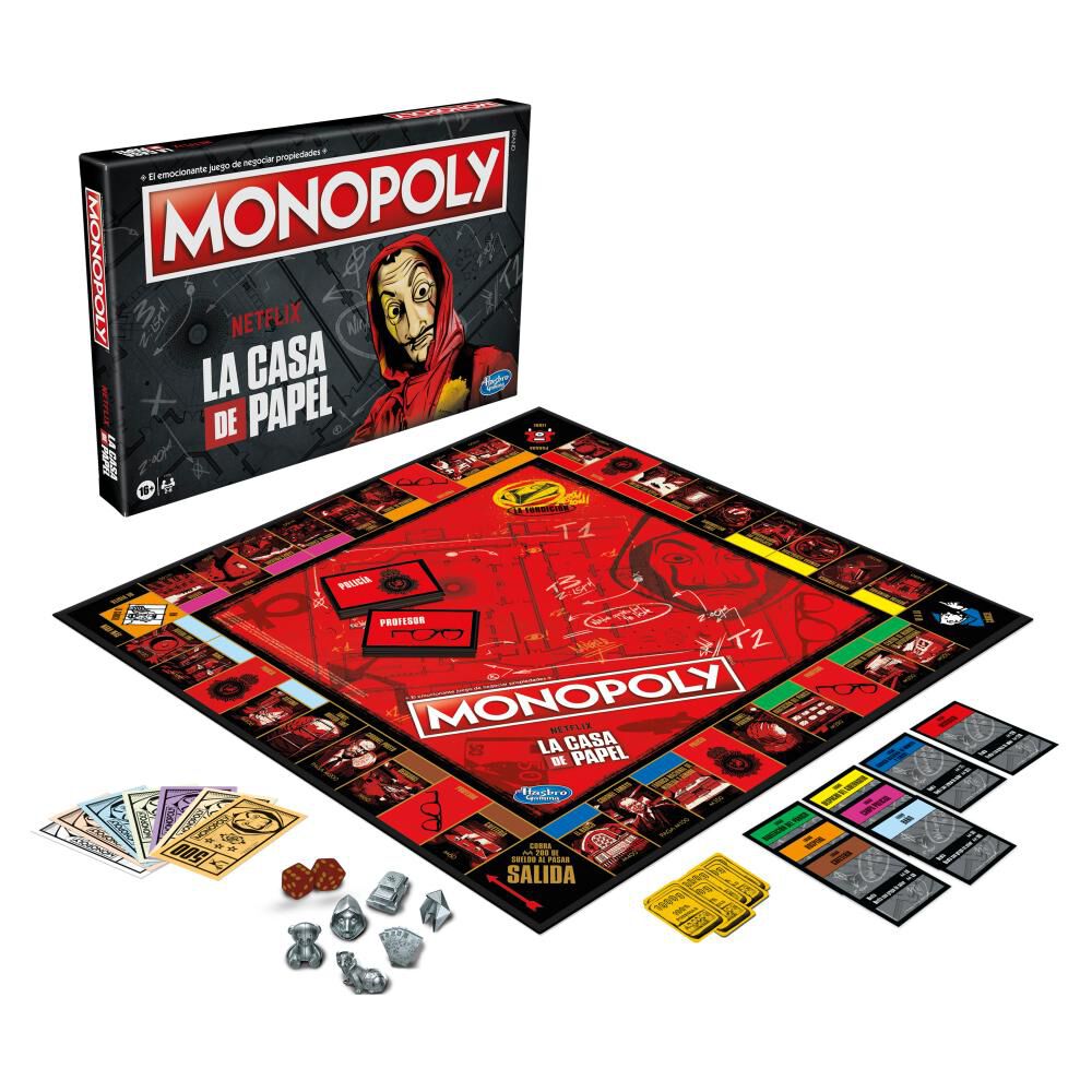 Juego De Mesa Monopoly La Casa De Papel image number 1.0