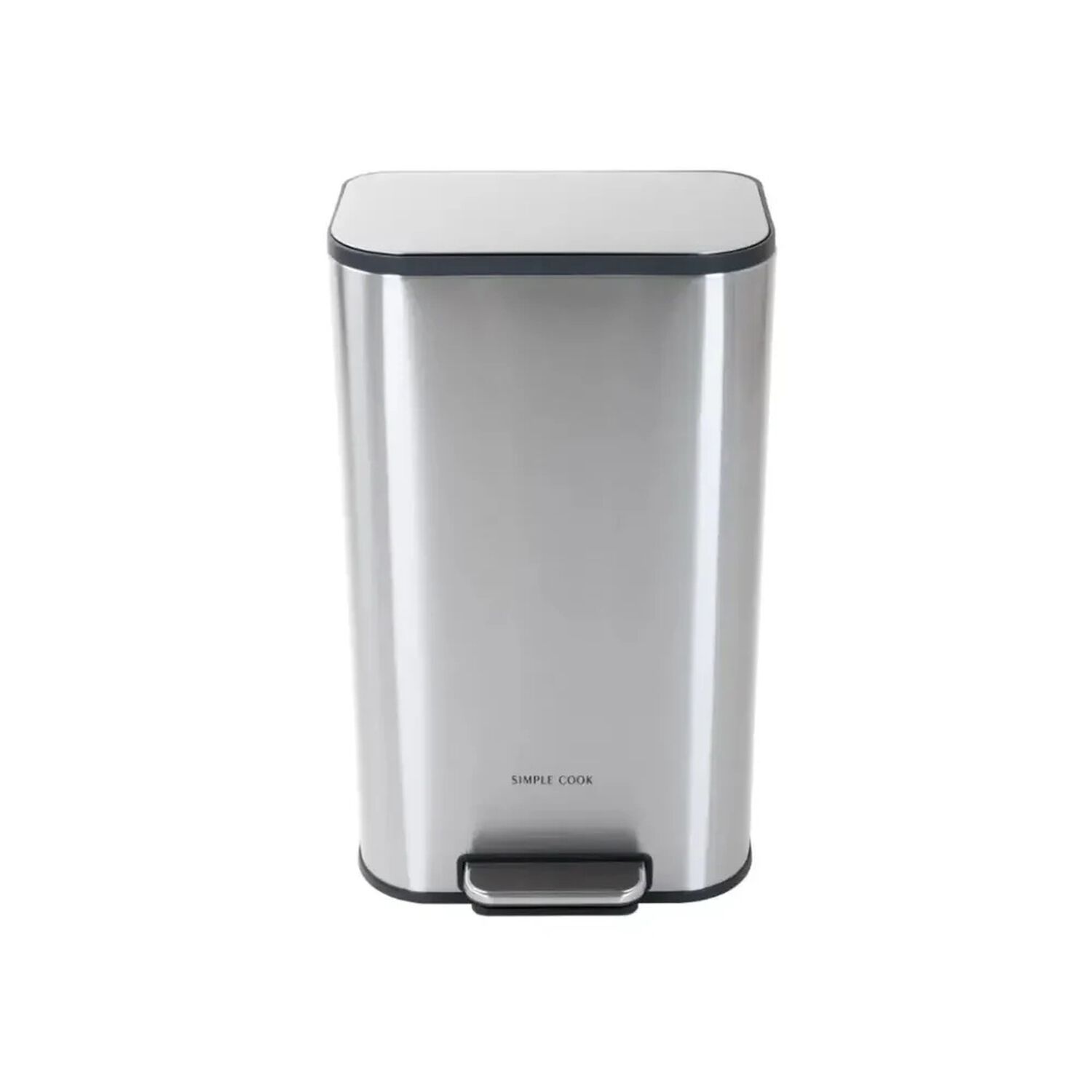 Basurero 30l Con Pedal Mate Y Anti Huellas Simple Cook image number 4.0
