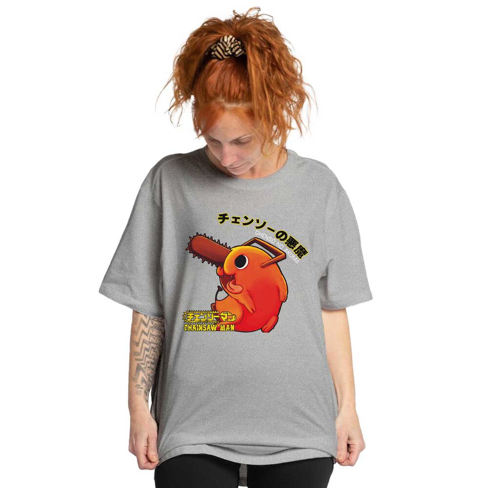 Polera Estampada Chainsawman Pochita Anime image number 0.0