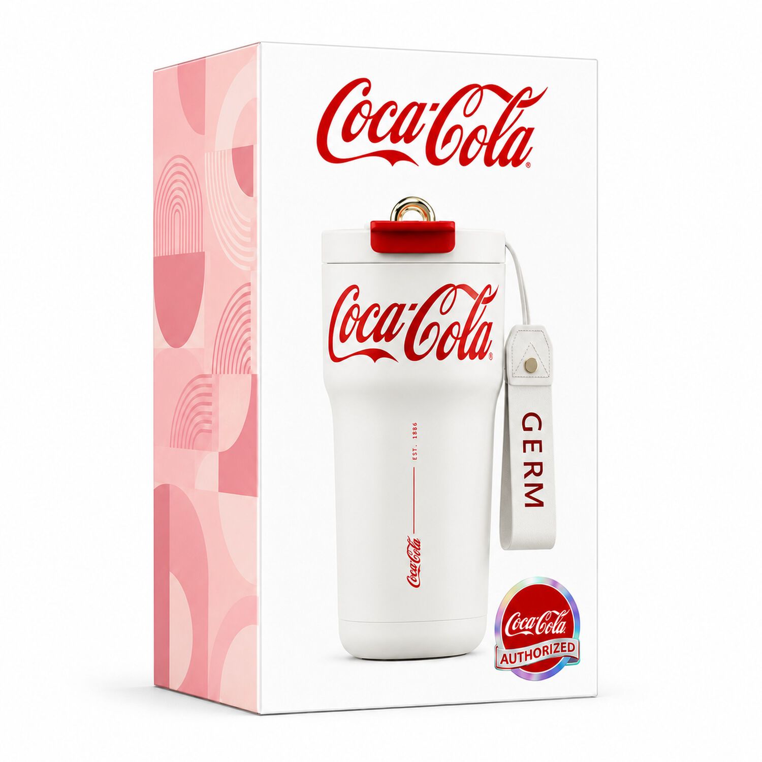Vaso Mug T&eacute;rmico Germ Coca-cola White Inoxidable 700 Ml image number 6.0
