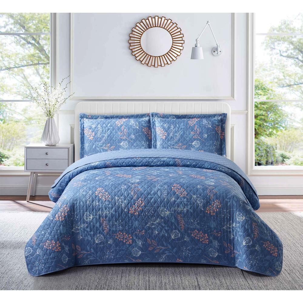 Set Cubrecama + Juego De Sábanas Casaideal Burgos K / King image number 0.0