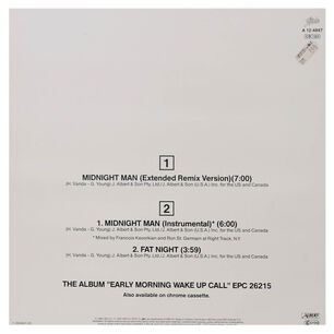 Flash And The Pan - Midnight Man (extended Remix Version) | 12" Maxi Single Usado