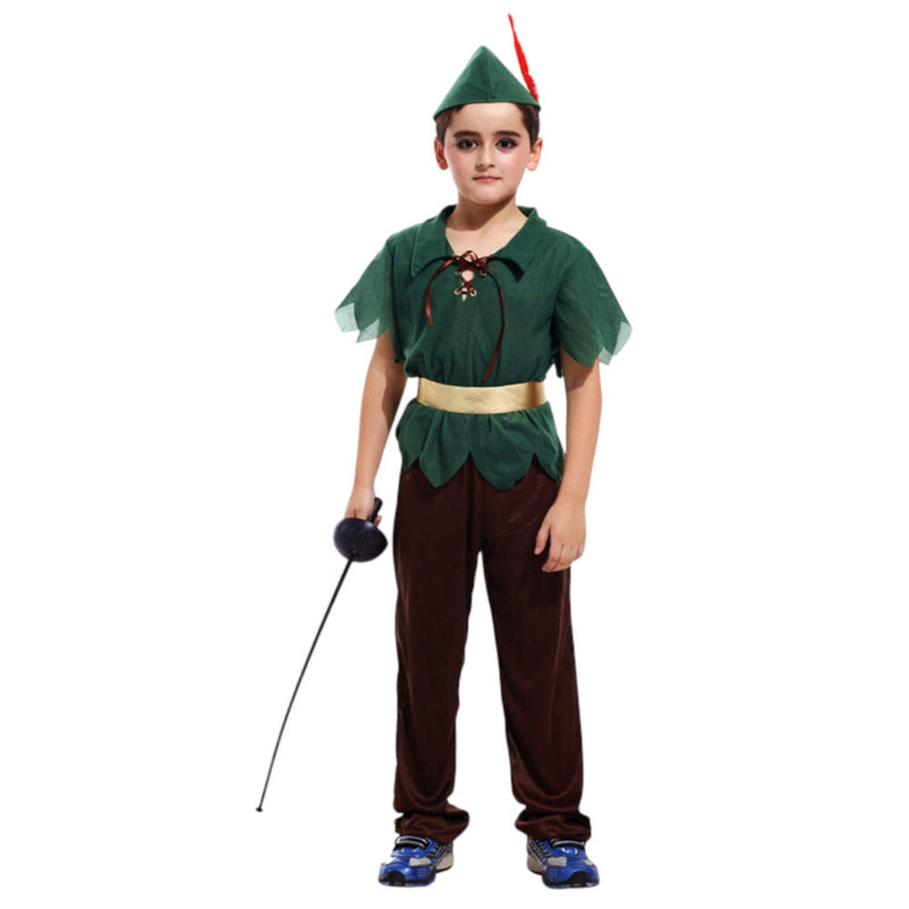 Disfraz Infantil Peter Pan Verde image number 1.0
