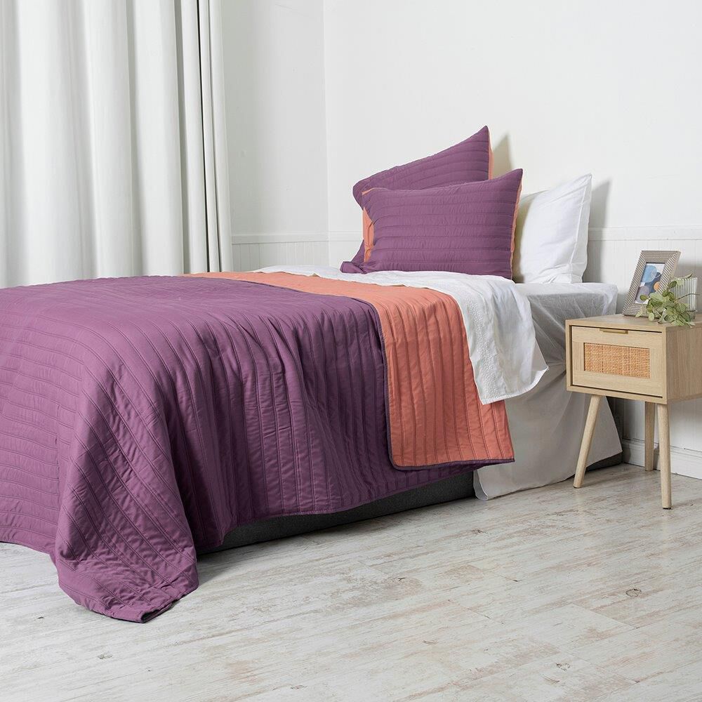 Quilt Toledo Mf 1.5 P Morado-coral image number 1.0