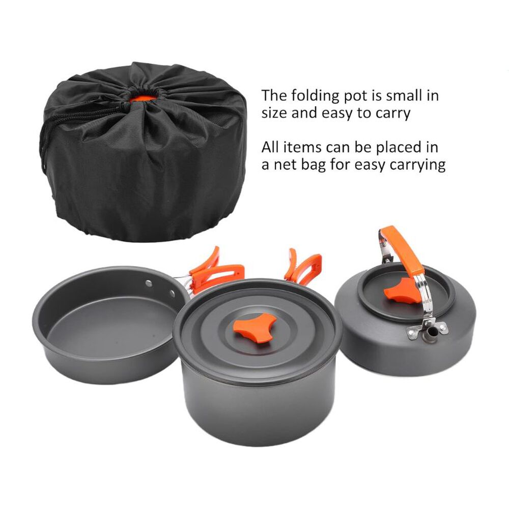 Set De Ollas De Cocina Para Acampar Camping image number 2.0