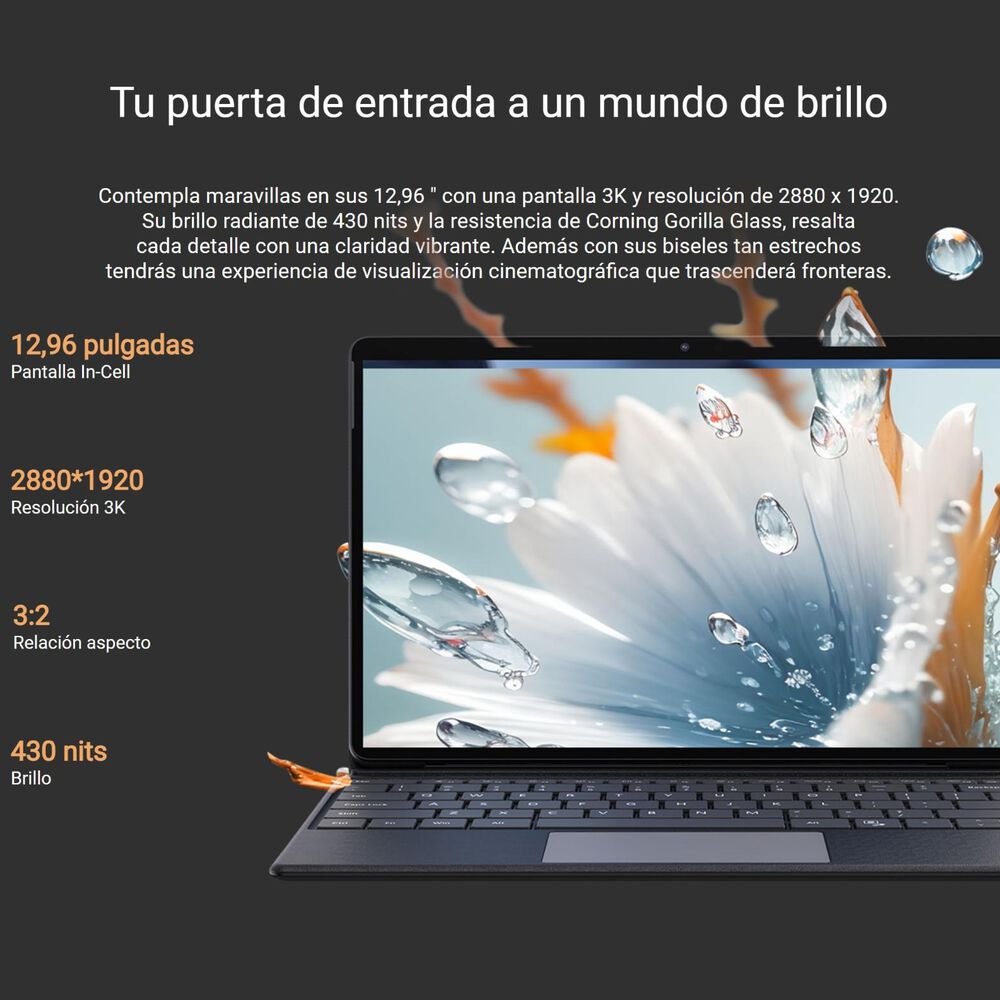 Chuwi Hi10 Max - Tablet Windows 11 Con Teclado, Lápiz Y Gran Rendimiento image number 4.0