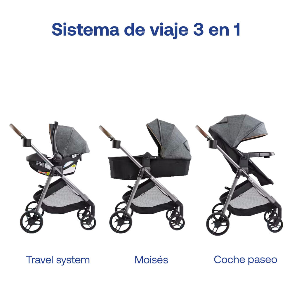 Coche Travel Sytem Modes Trio Hemlock Graco image number 7.0