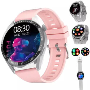 Reloj Wh8 Inteligente Smartwatch Rosado / Recibe Y Realiza Llamadas