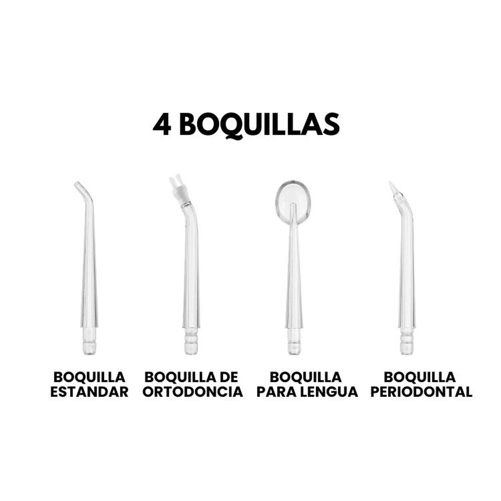 Limpiador Dental Portatil Usb Irrigador Bucal image number 2.0