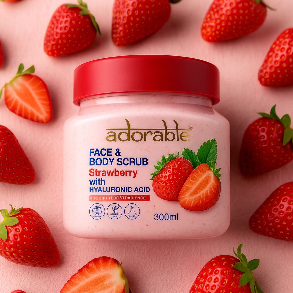 Adorable Exfoliante Frutilla & Acido Hialur&oacute;nico 300 Ml image number 1.0
