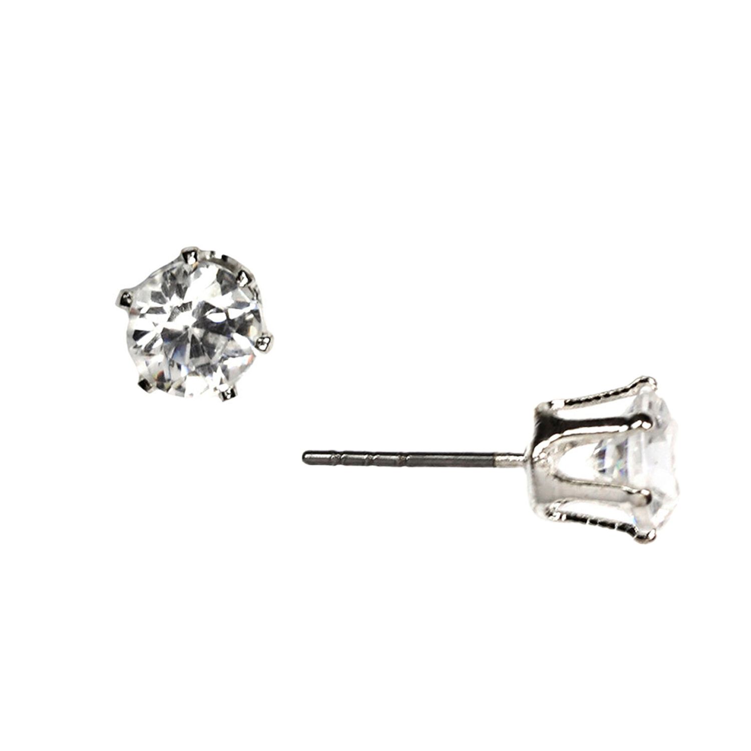 Aros Anne Klein B&aacute;sicos Plateado Mujer 60155715 image number 0.0