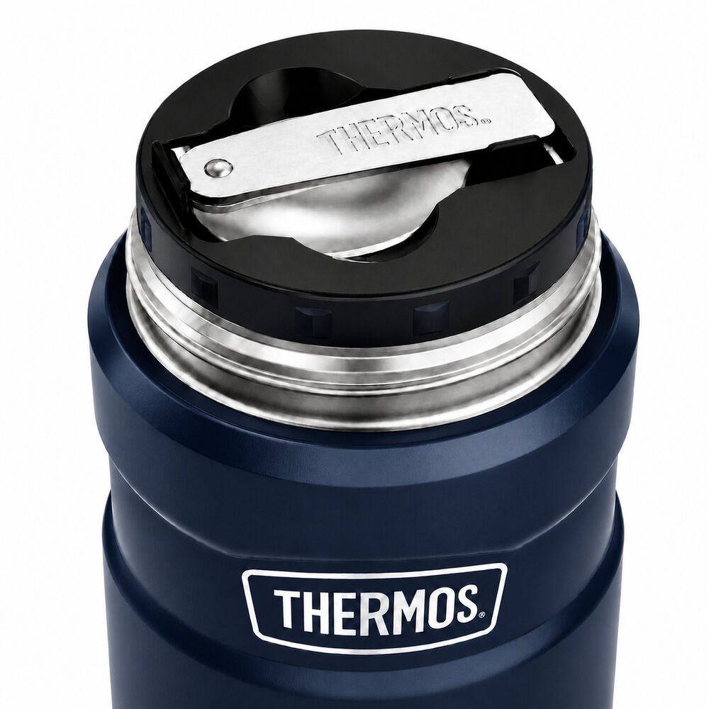 Termo De Comida Premium Inox Thermos King 470ml Navy image number 6.0