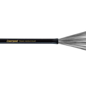 Baqueta Plumilla Para Batería Liverpool Mediano Clásico Mango Acero Va-183