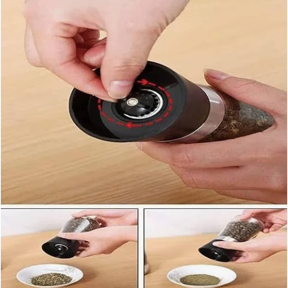 Pack X2 Molinillos De Sal Y Pimienta Grosor Ajustable image number 2.0