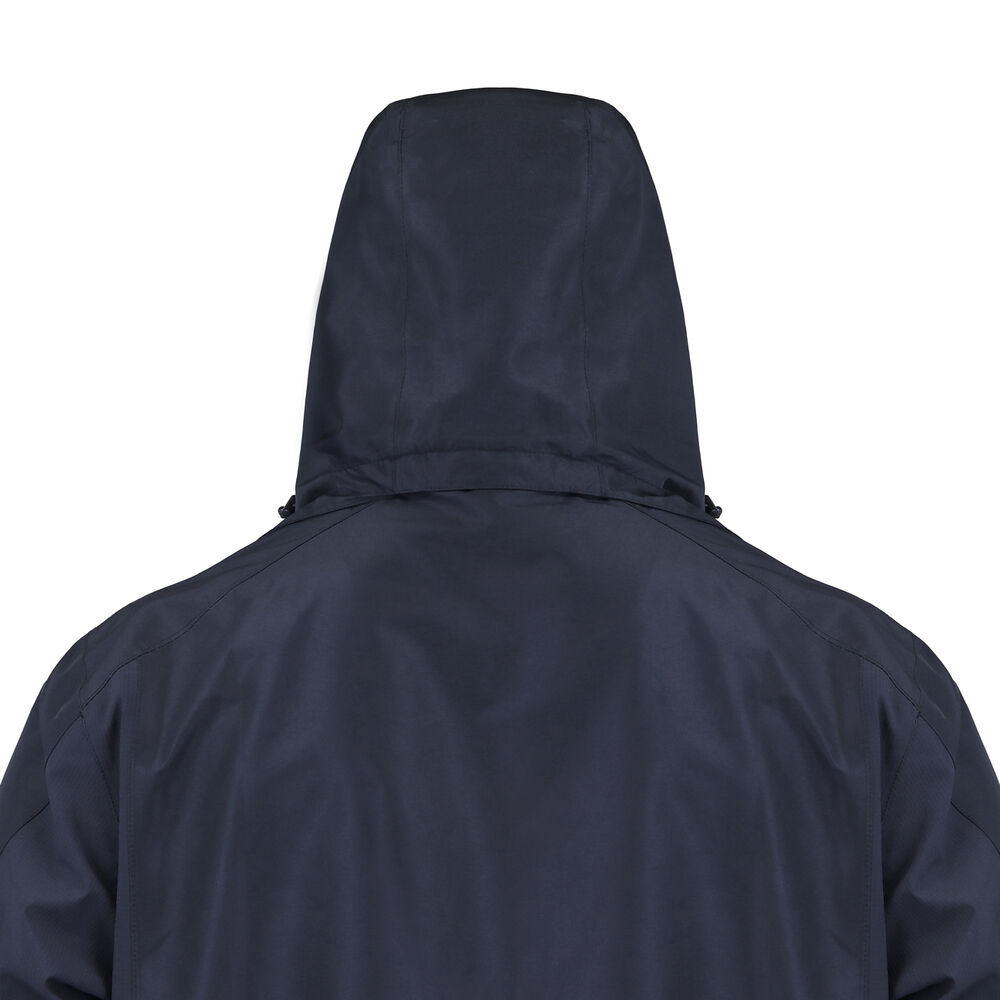 Cortaviento Hombre Impermeable Azul Marino image number 5.0