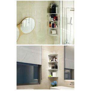 Esquinero Organizador De Ducha 3 Pisos Multifuncional