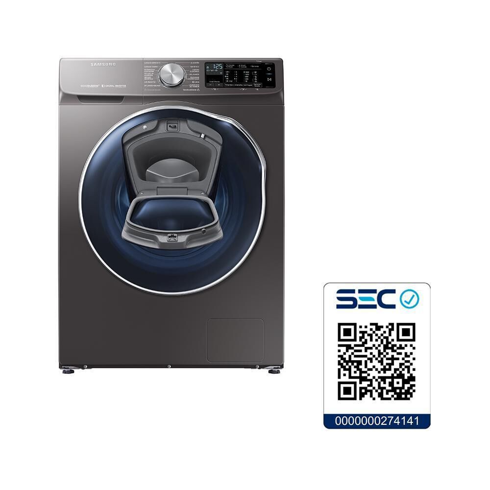 Lavadora-Secadora Samsung / WD12N64FR2X / 12 Kg / 7 Kg image number 6.0