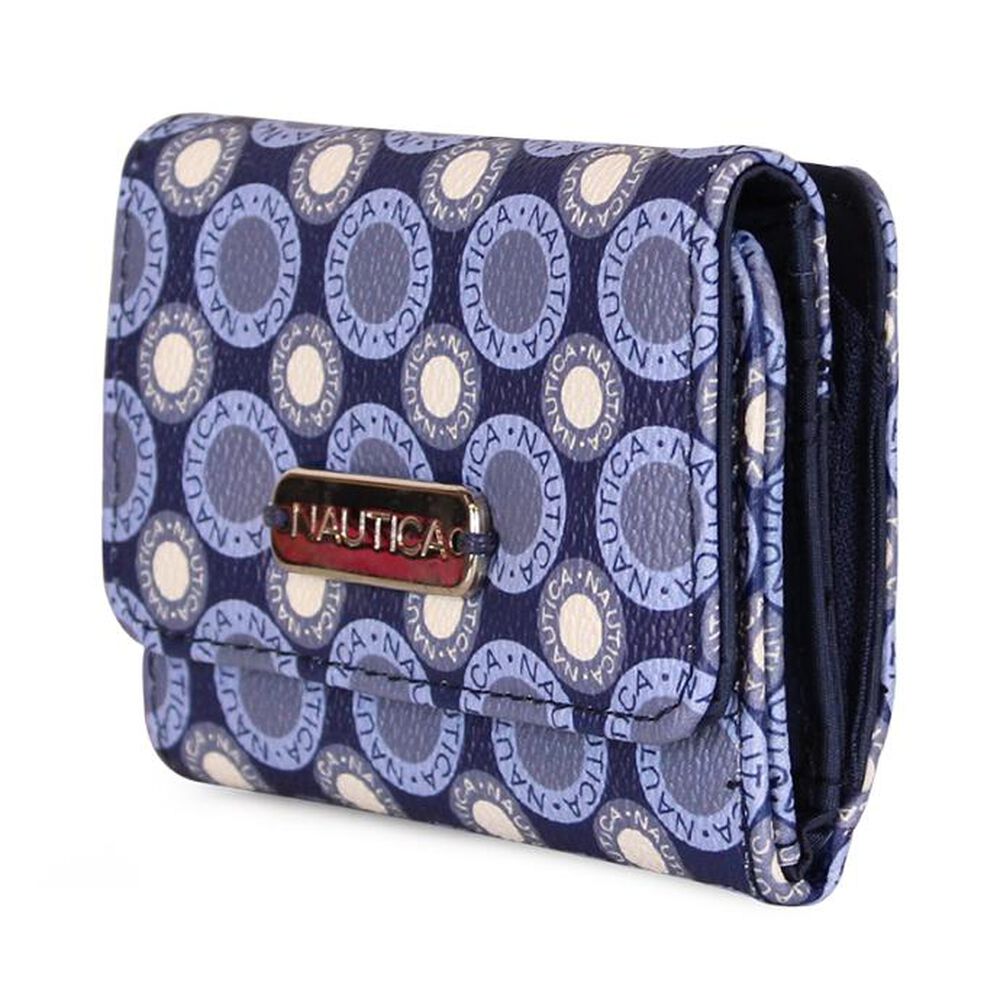 Billetera De Mujer America Azul Nautica image number 1.0