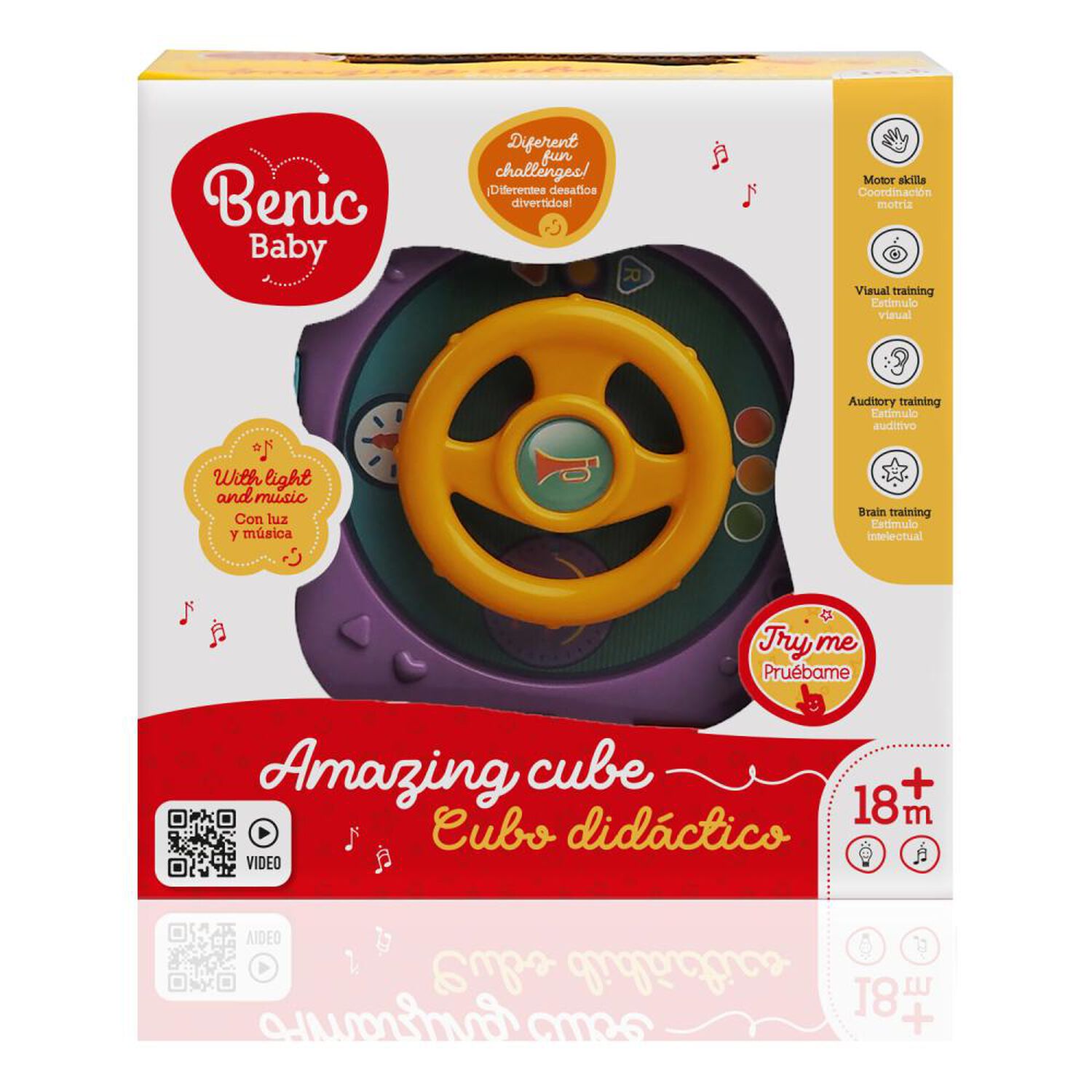 Juguete Didactico Benic Baby Bb162 image number 1.0