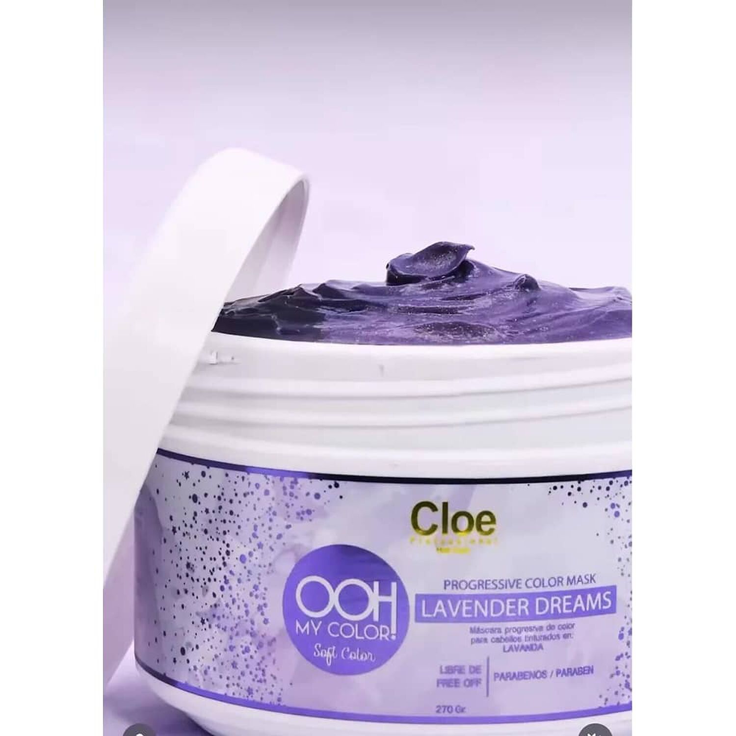 M&aacute;scara Ooh My Color Lavender Dreams Cloe 270gr image number 3.0